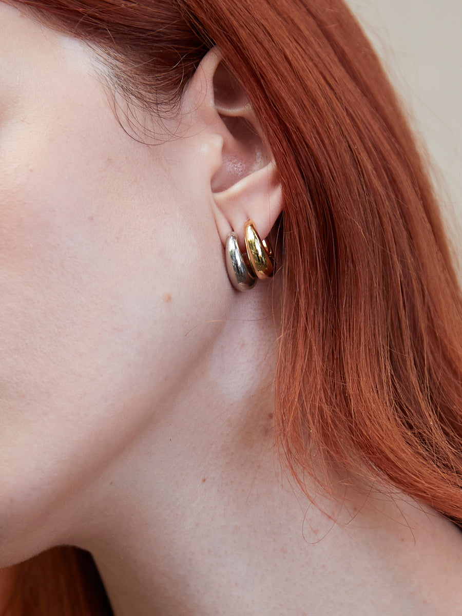 Degrade Hoop Earrings by fashion jewelry and accessory brand THEYKNOW