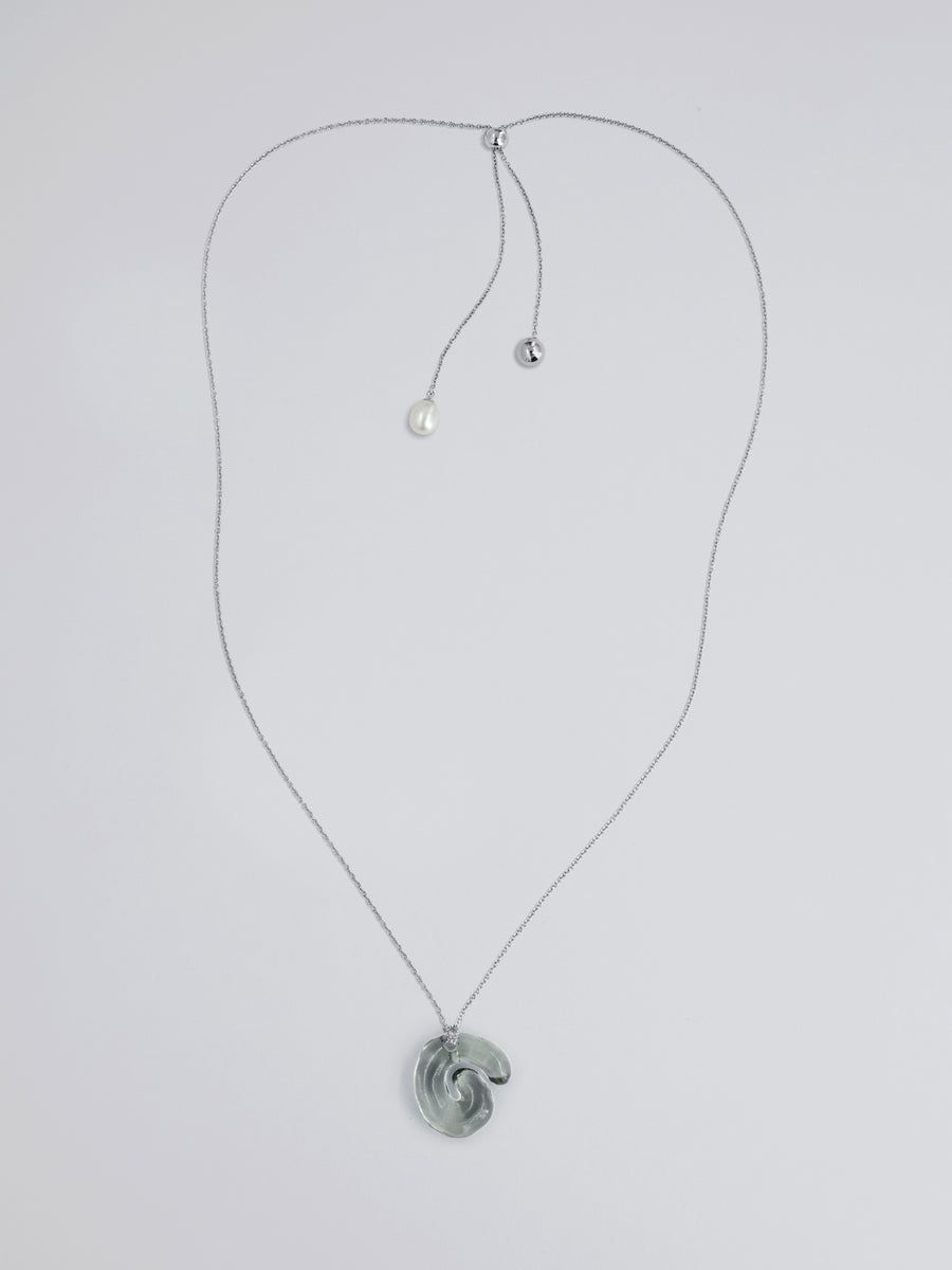 Mini Glace Initial G Necklace