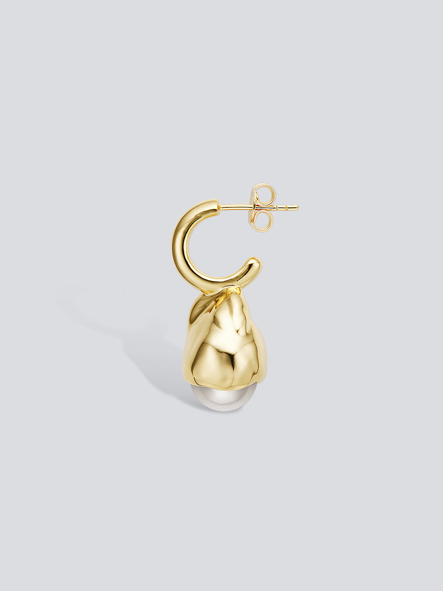 Pearl Bell Earrings by fashion jewelry and accessory brand THEYKNOW