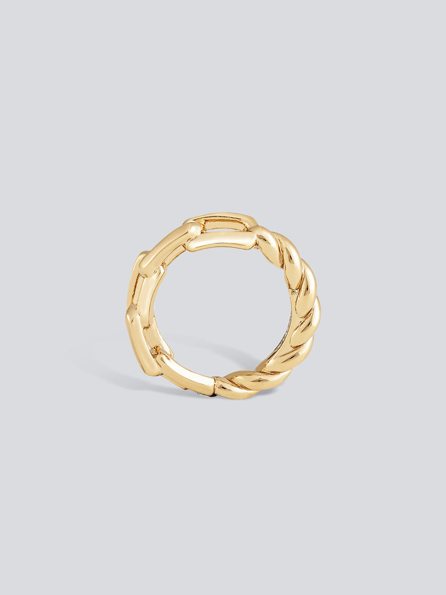 Mixed Chain Link Ring 001 by fashion jewelry and accessory brand THEYKNOW