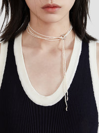 ネックレス・ペンダント Pearl Drop Chain Scarf Necklace #9728 IMG_6929_large.jpg?v=1630270495