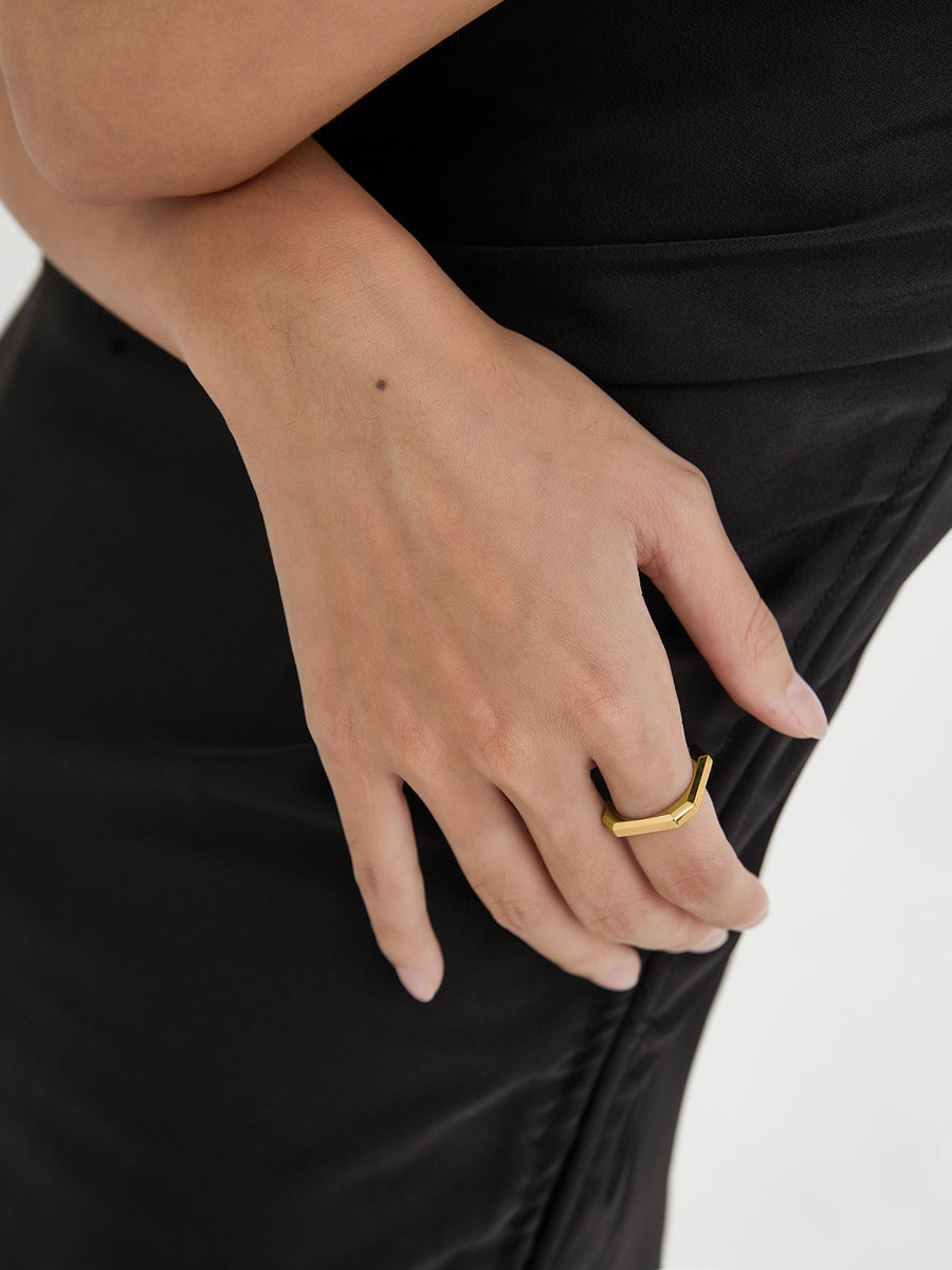 Gem Stackable Ring by fashion jewelry and accessory brand THEYKNOW